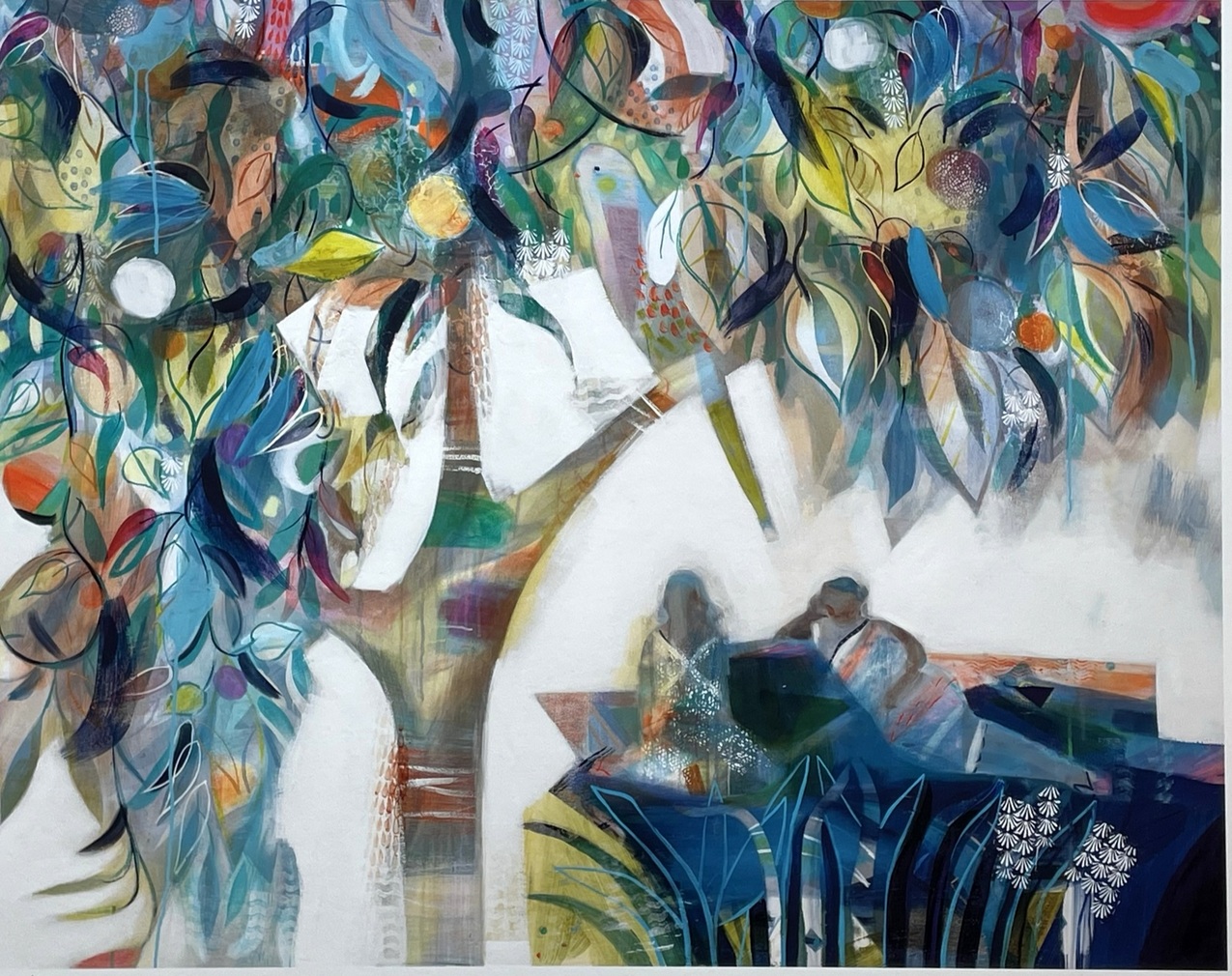 289 Peach Tree - Becky Blair (Signed Limited Edition Giclee On Paper) - Image 3