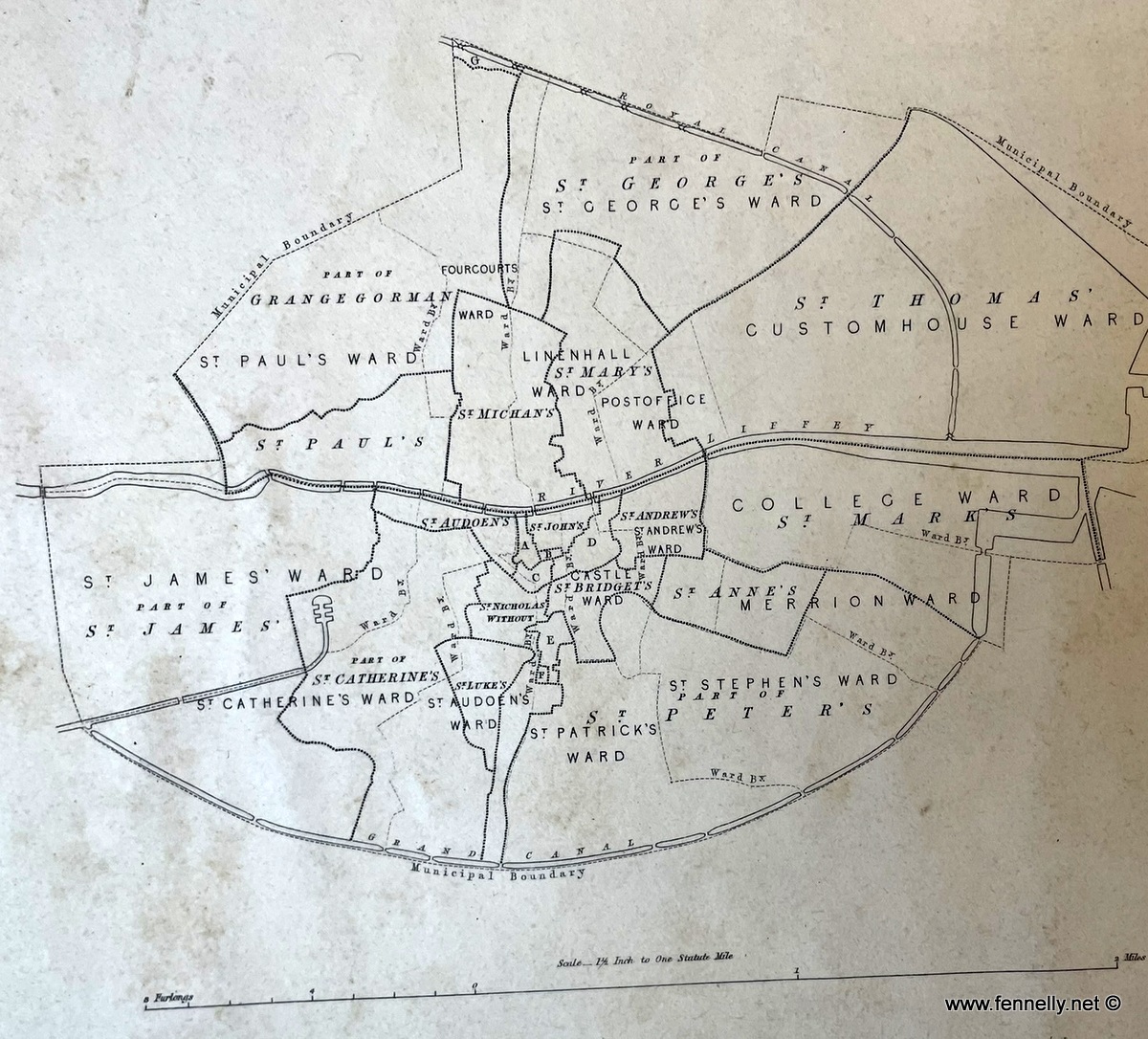 759 Sold Rare Map Dublin 1837 - Thomas Aiskew Larcom - Ordnance Survey Dublin - Image 7
