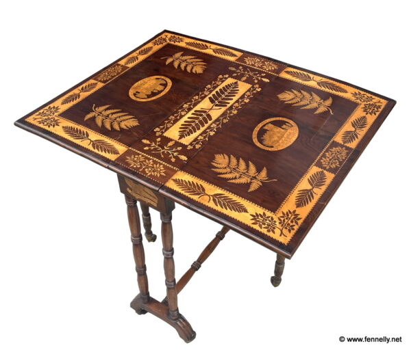 360 Sold Very Rare Killaneyware Sutherland Table - Circa 1880