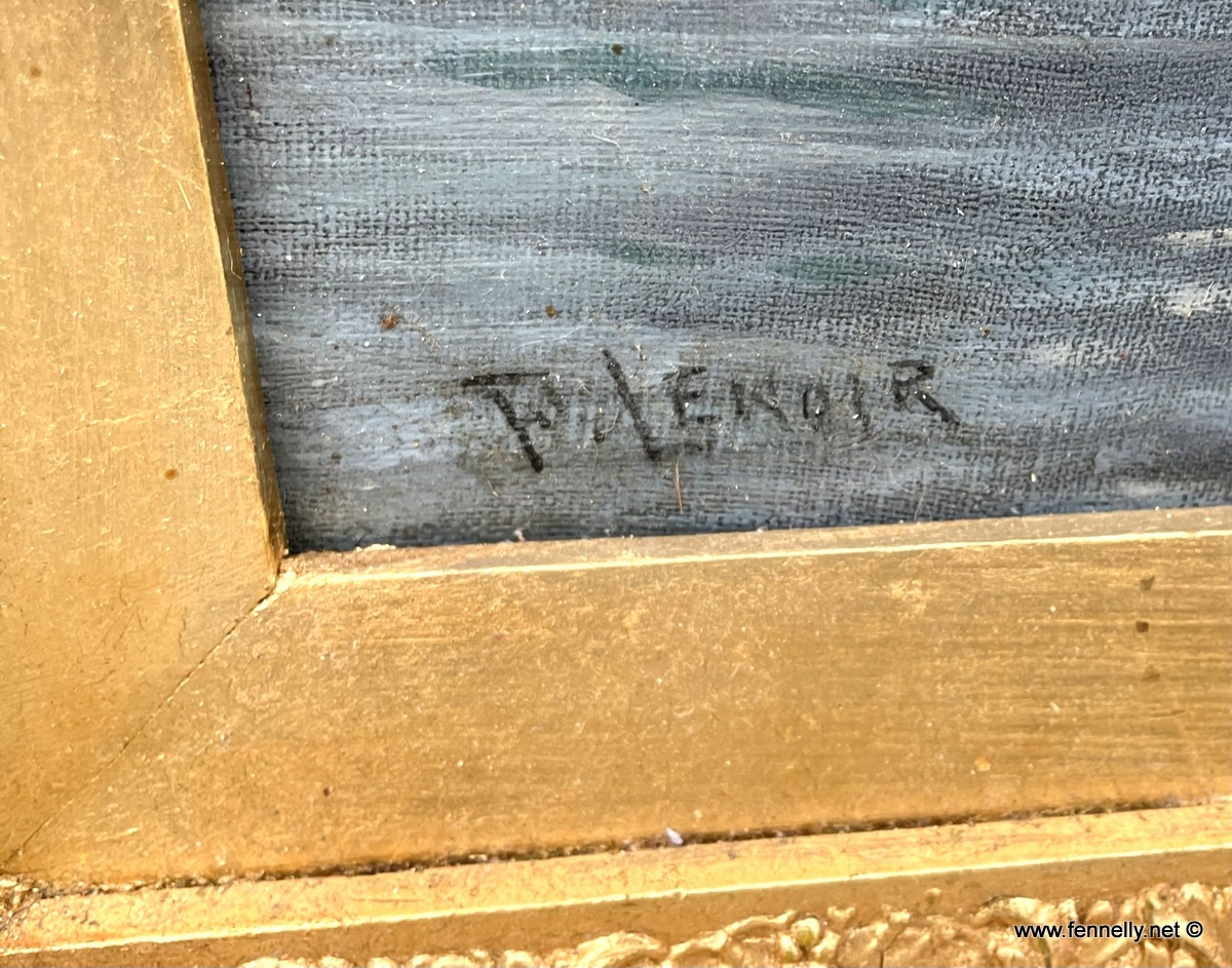 968 Sold Felix Lenoir - Pair of Oil on Canvas - Dutch Scenes - 19th Century - Image 4