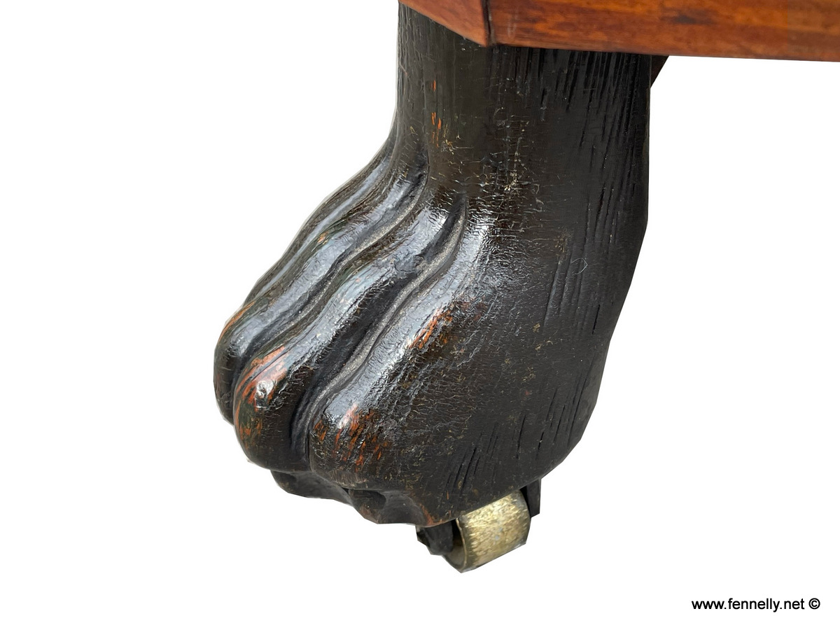 699 Superb Regency English Mahogany Cellarette Circa 1810 - Image 5