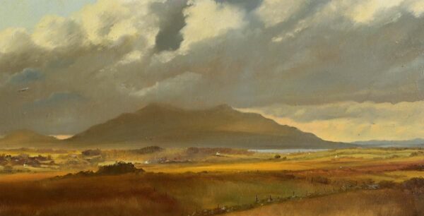 534 Mark Eldred (b1964) - Evening View Killarney - Oil on Card