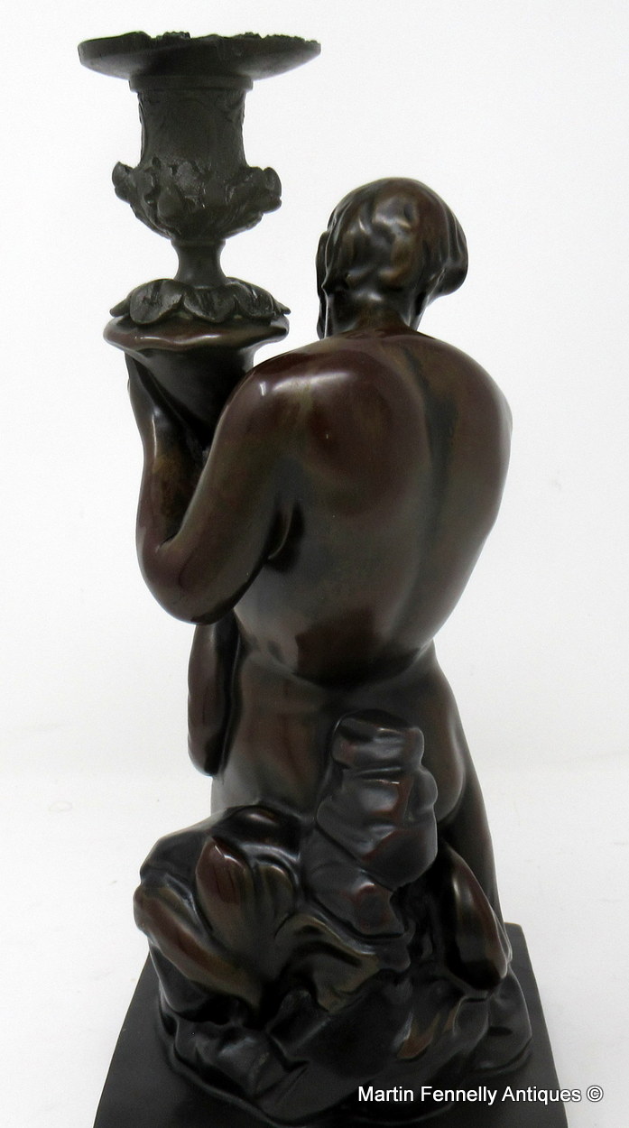 271 Fine Staffordshire Figure of a Triton John Flaxman by Wood Caldwell 1810 - Image 2