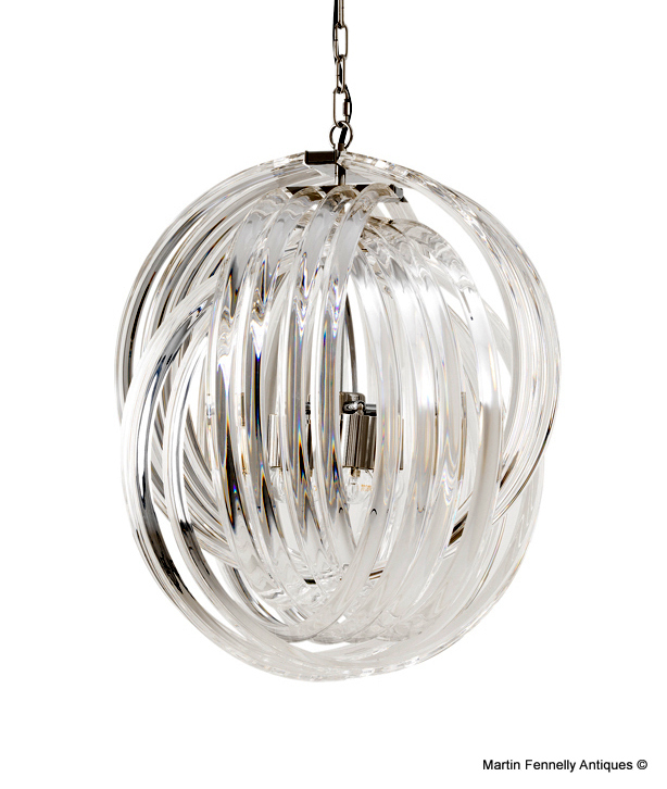 M082 Marco Polo Medium - Murano Inspired Chandelier - Italian Design - Venini