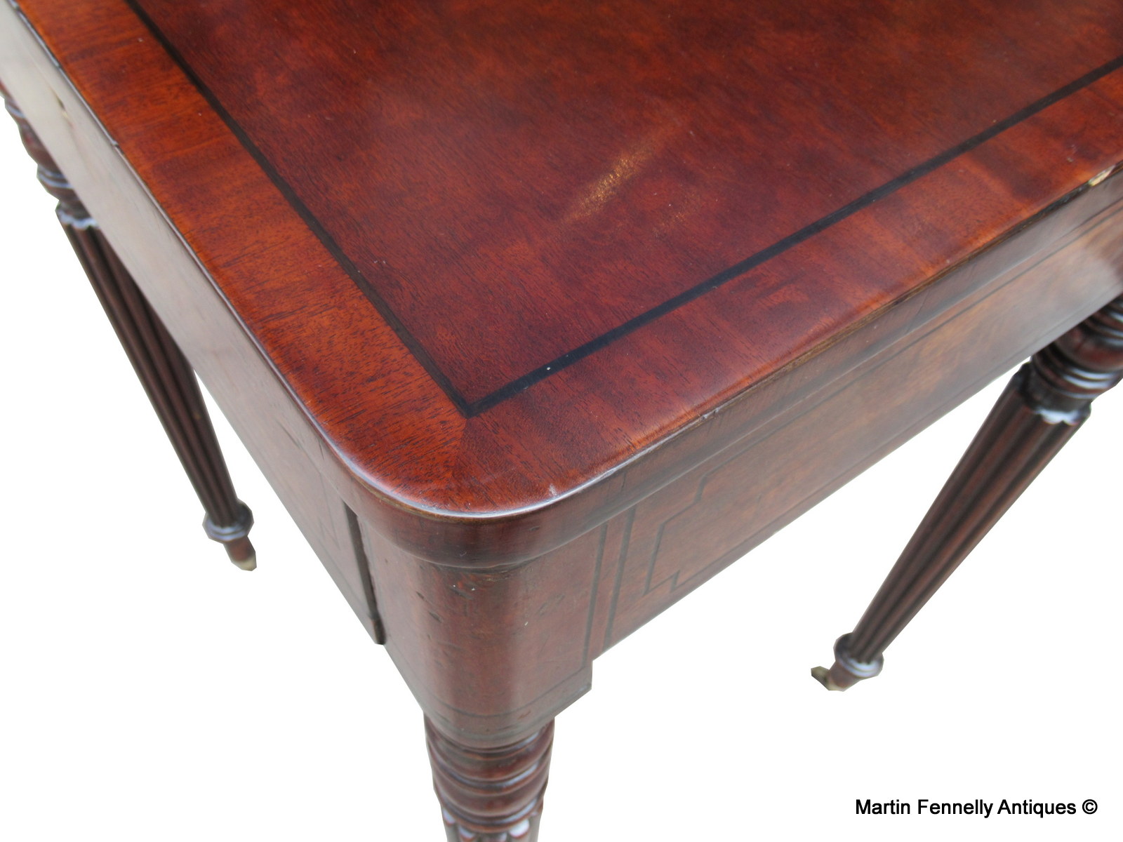 310 Sold Gillows of Lancaster Plum Pudding Mahogany Table Circa 1820 - Image 3