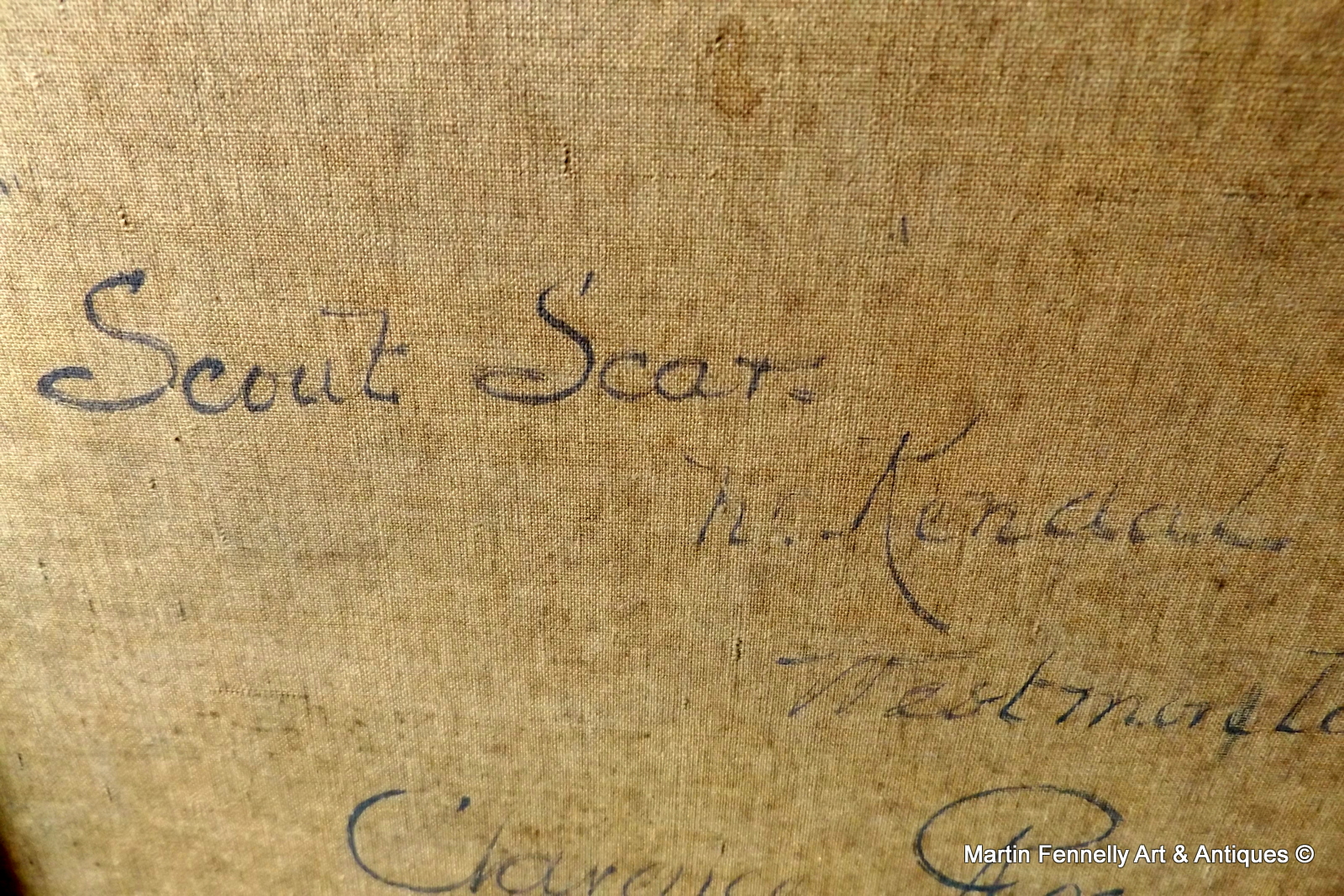 658 Sold Clarence Roe 1850-1909 - Oil on Canvas - 1885 - Image 4