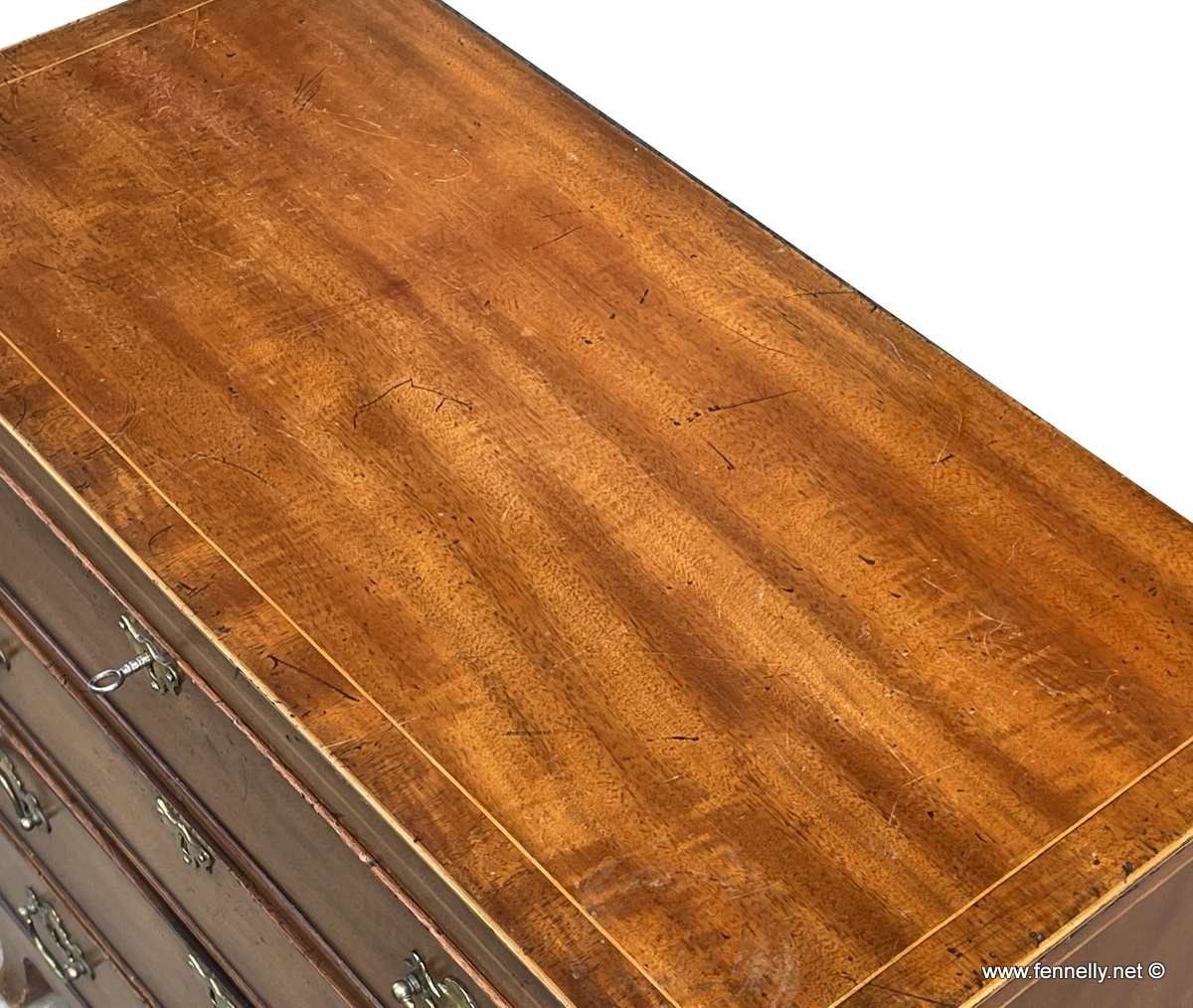 902 English Regency Chest of Drawers - Mahogany - English - Image 4