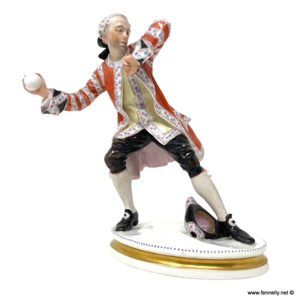 931 Sold Snowball Fight, Bing and Grondahl overglaze figurine - Danish