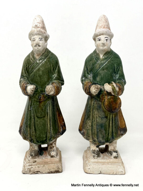 616 Ming Dynasty - Pair Mingqi - 14th to 17th Century