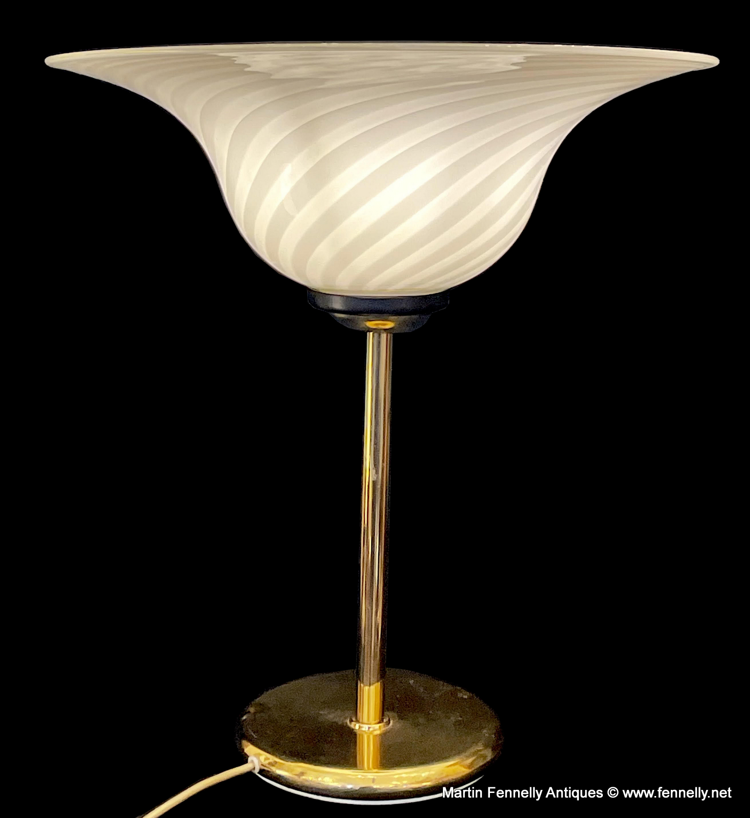 211 Rare Pair of Italian Table Lamps - Attributed to Pietro Chiesa - Image 5