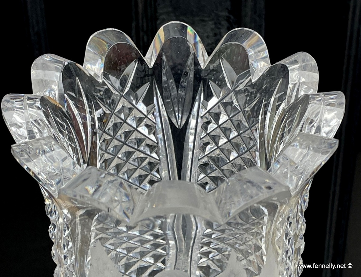 244 Waterford Crystal Limited Edition Vase - Hamlet - 1978 - Image 2