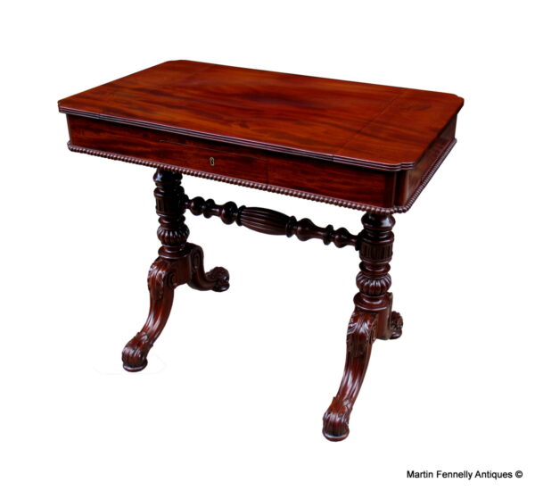 854 Sold Gillows of Lancaster Games Table - Circa 1820 - Mahogany
