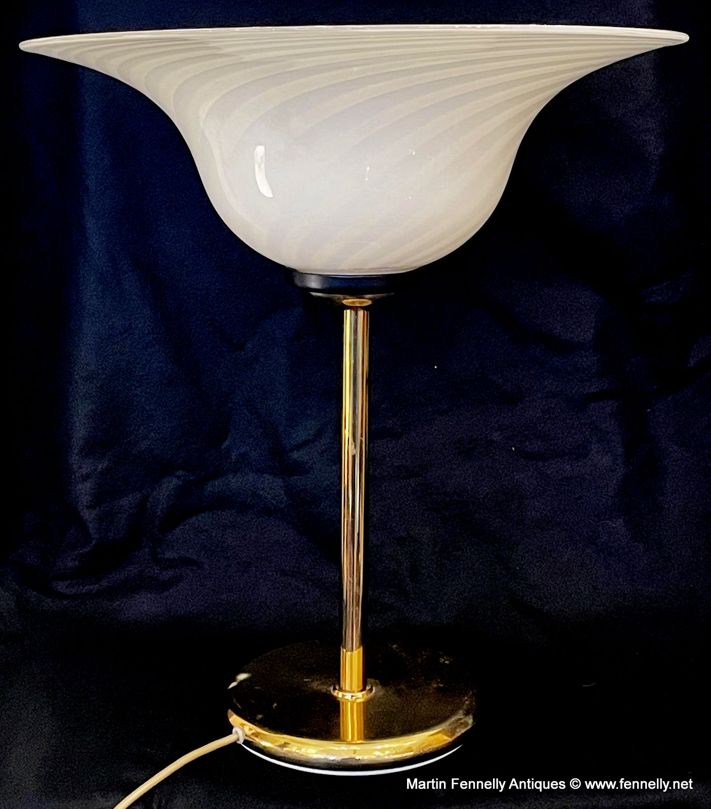 211 Rare Pair of Italian Table Lamps - Attributed to Pietro Chiesa - Image 2