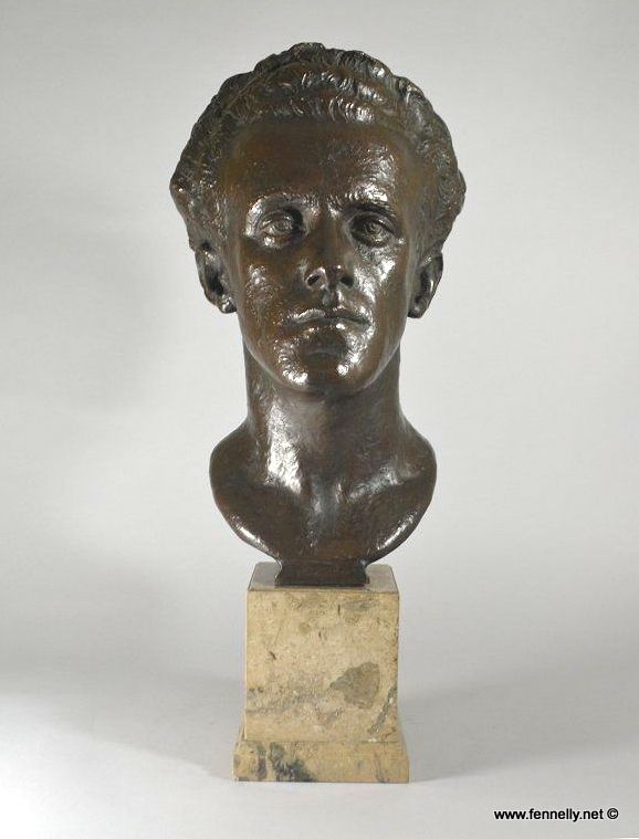 058 Rare Sculpture - Bronze Circa 1950 - German - Image 3