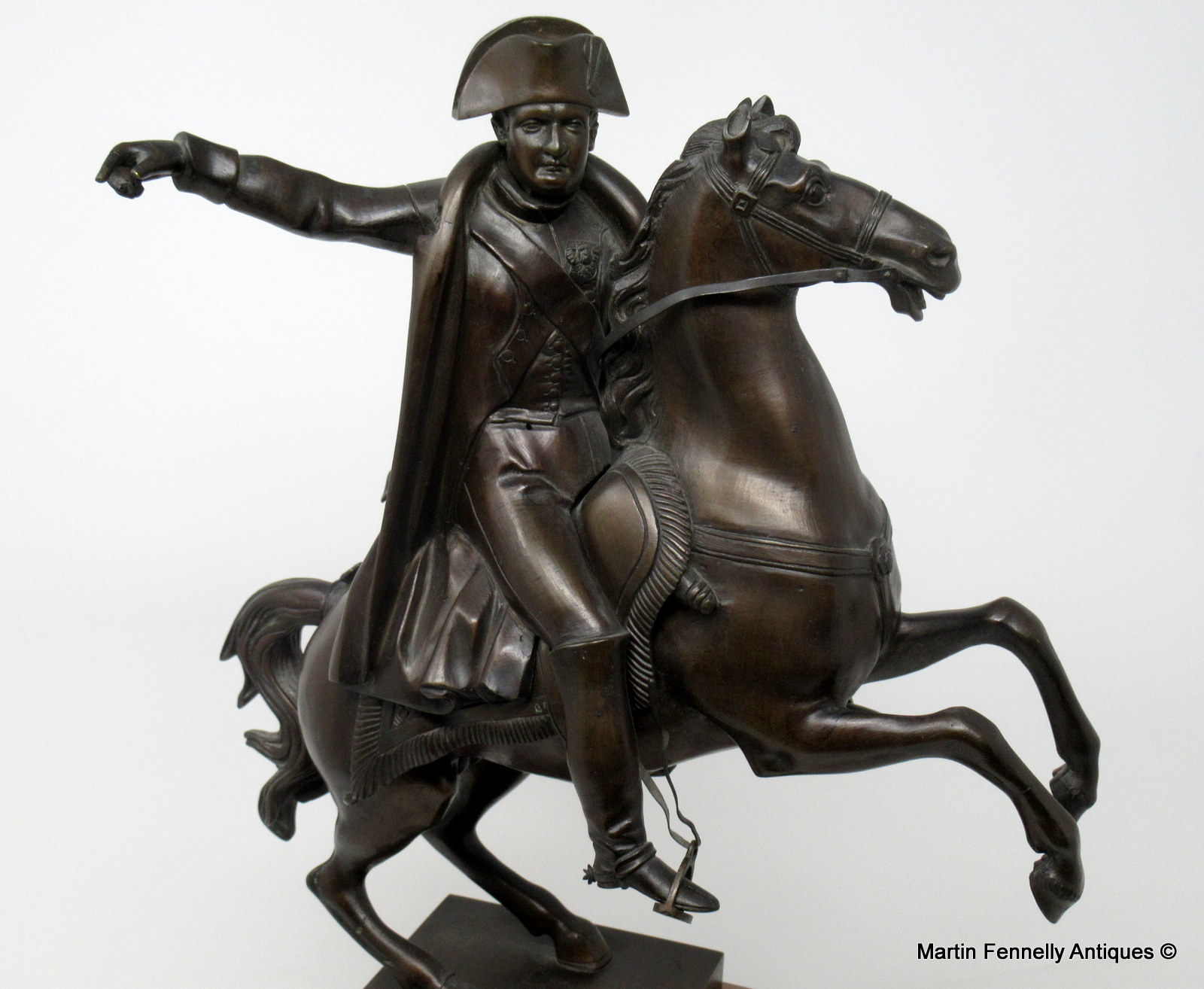 888 Sold Very Rare - Bronze - Napoleon by Canova Circa 1850 - Image 8