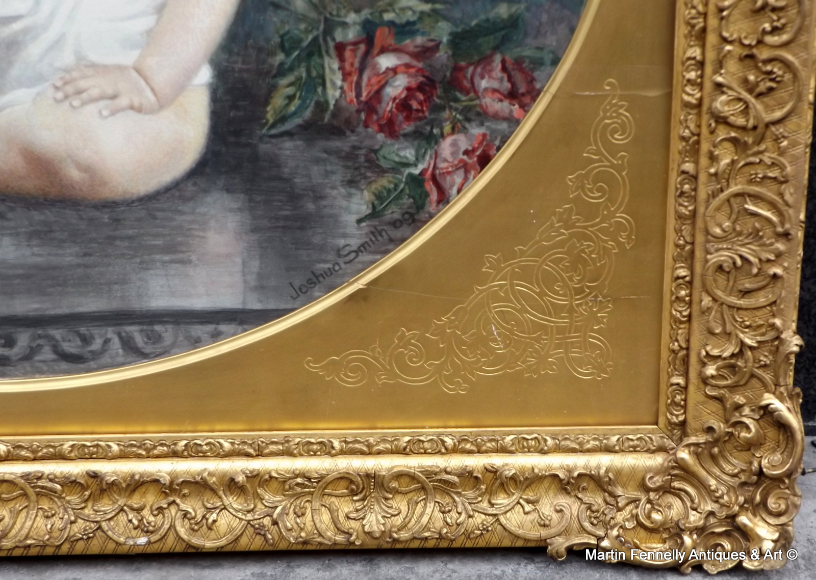 491 Sold Joshua Smith - Canadian - Young Boy Seated - Watercolour 1909 - Image 4