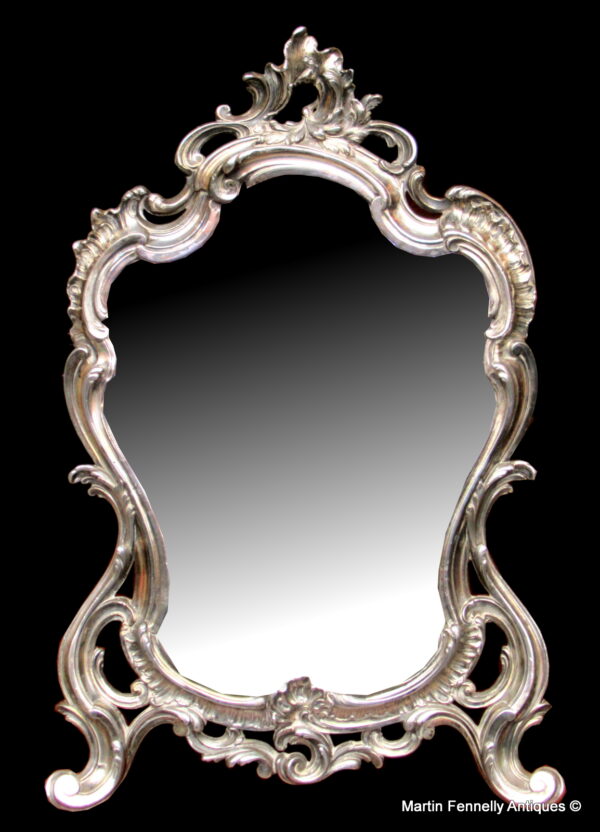 415 Victor Saglier - Rare Art Nouveau Mirror Circa 1905