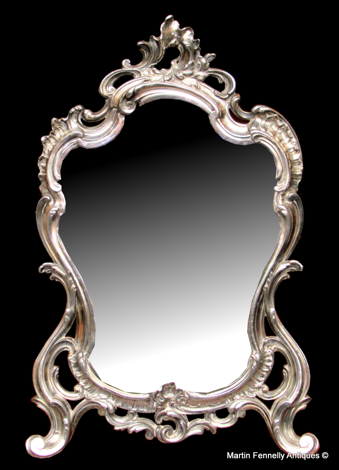 415 Victor Saglier - Rare Art Nouveau Mirror Circa 1905