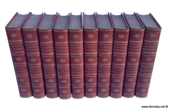632 Sold Complete Set of Chambers's Encyclopaedia - 1888 Edition