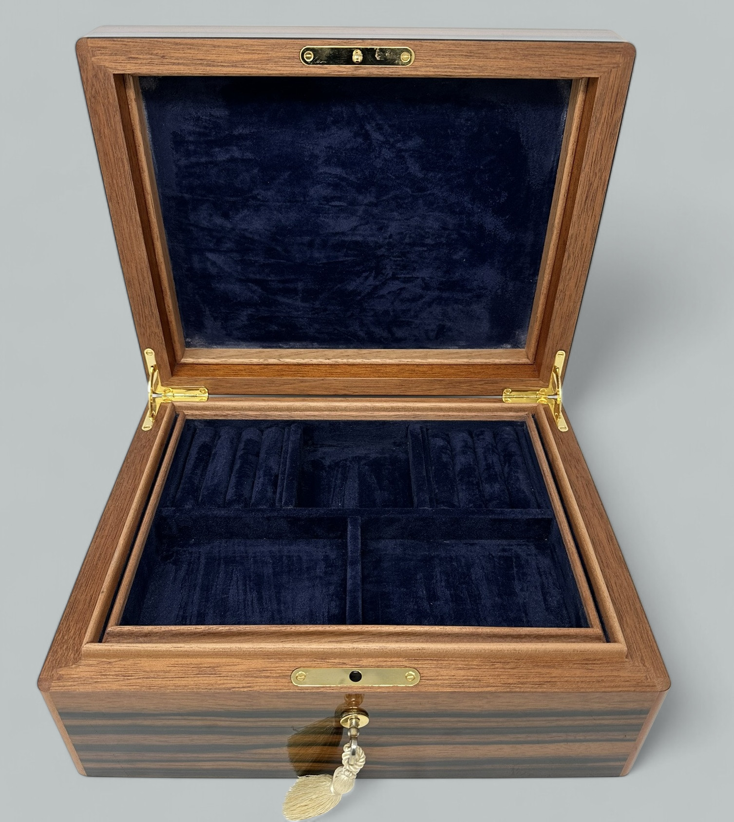 864 Sold Rare Manning of Ireland Jewellery Box - Irish Made - Macassar Ebony - Image 5