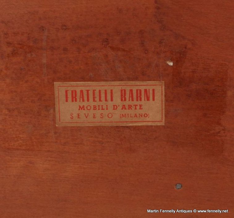 811 Sold Pair Of Elegant Mid Century Italian Bedside Tables - Cherrywood - Image 3