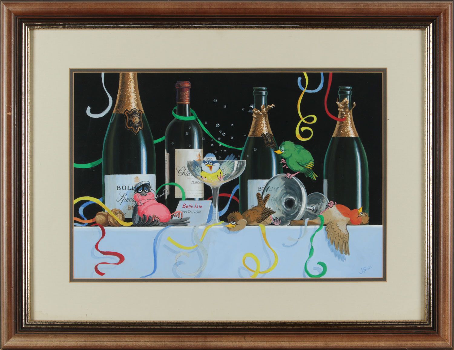 M143 Julian Friers RUA, 'Wildfowl Party' Pair - Image 3