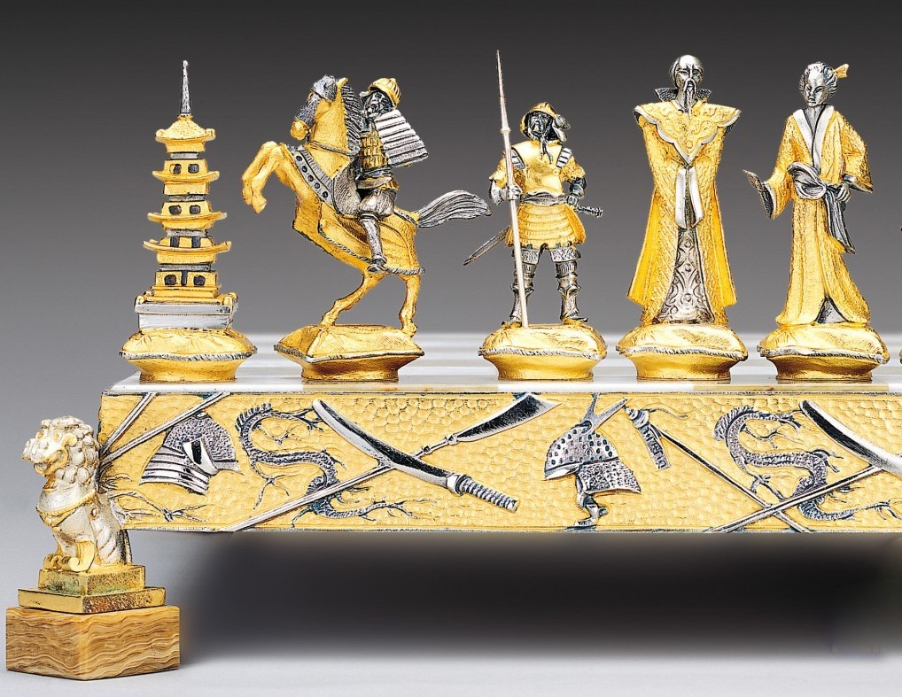 124 Superb Luxury Chess Set - Samurai - The Battle of Nagashino - Image 2