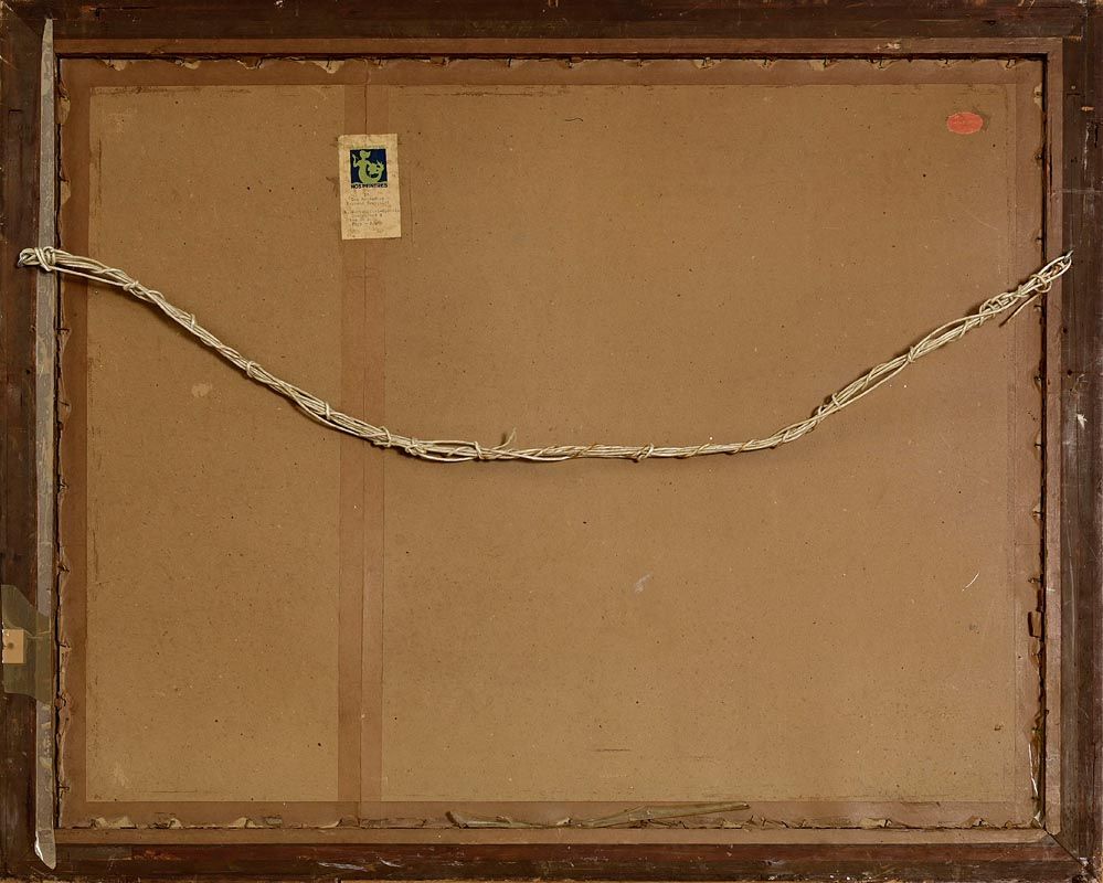 614 'The Encampment' Watercolour - Fernand Toussaint ( 1873 – 1956 ) - Image 8