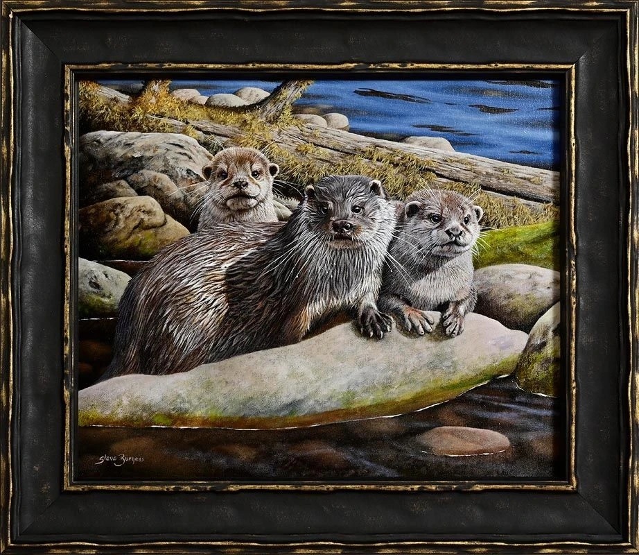 656 The Three Amigos - Oil on Board - Steve Burgess Born 1960 - Image 2