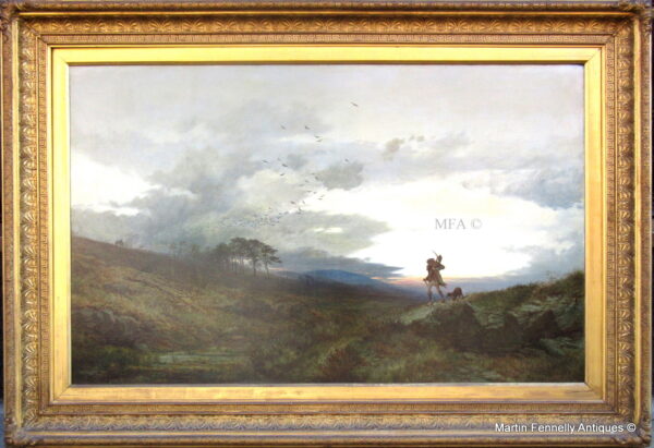 619 Sold Alexander Panton - Oil on Canvas - Homeward Bound