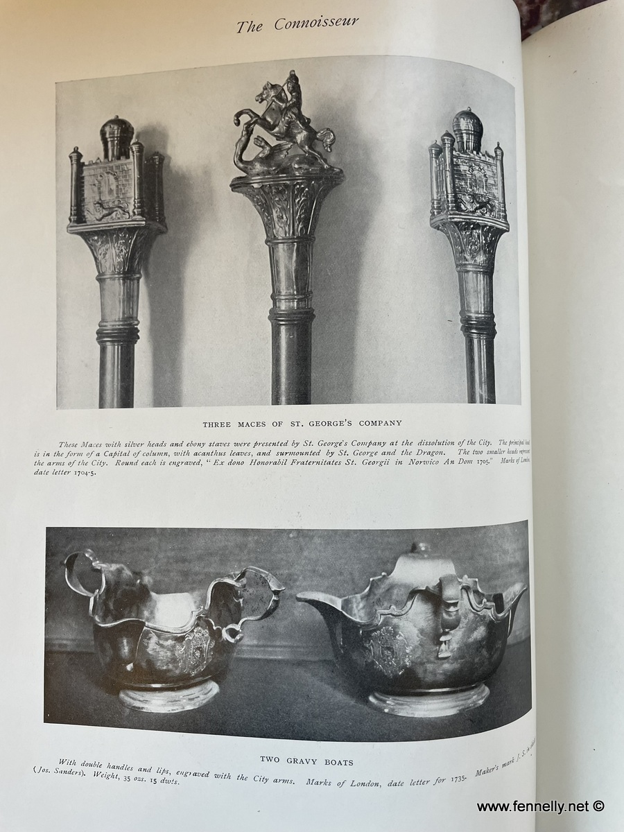 942 Sold Volume Set of The The Connoisseur Illustrated Magazine 1901-1910 - Image 7