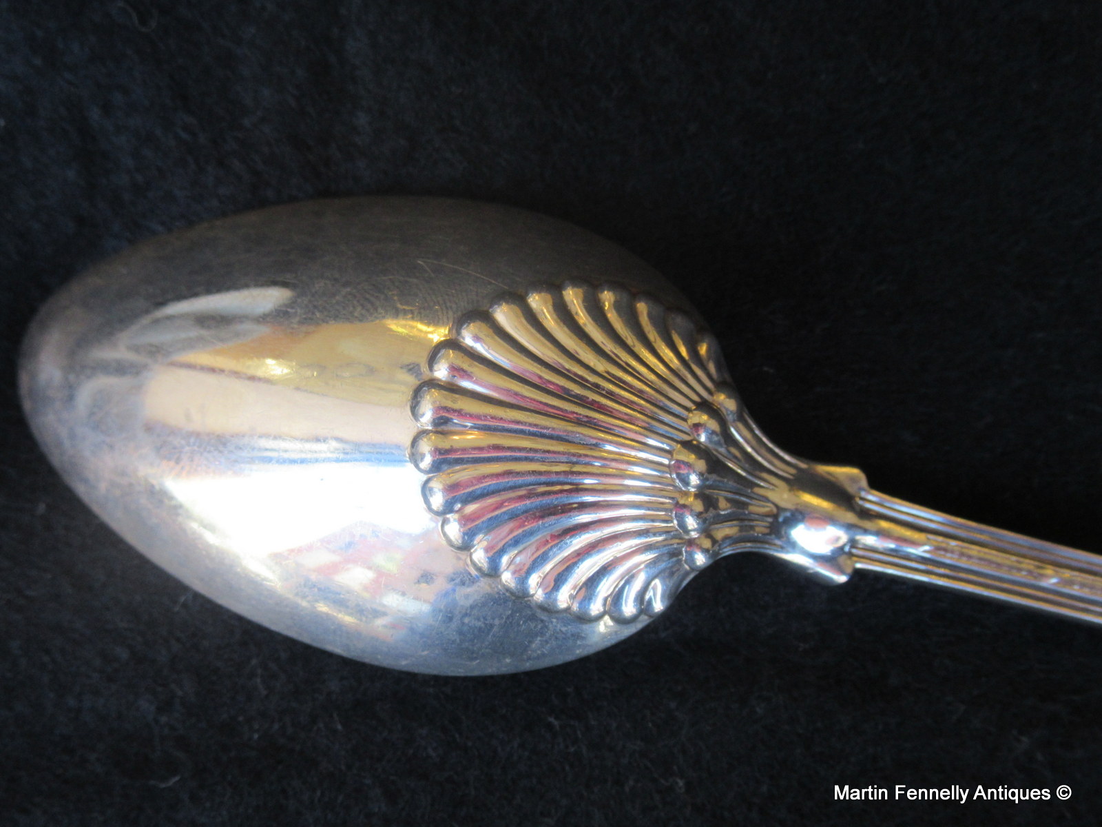 023 Set of 10 Solid Silver - Tiffany NY English King Design - Spoons - Heavy - Image 6