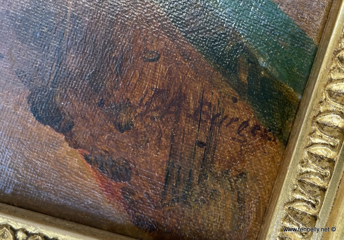 871 Sold John Bagnold Burgess, R.A. (1830-1897) - Oil on Canvas - Image 5