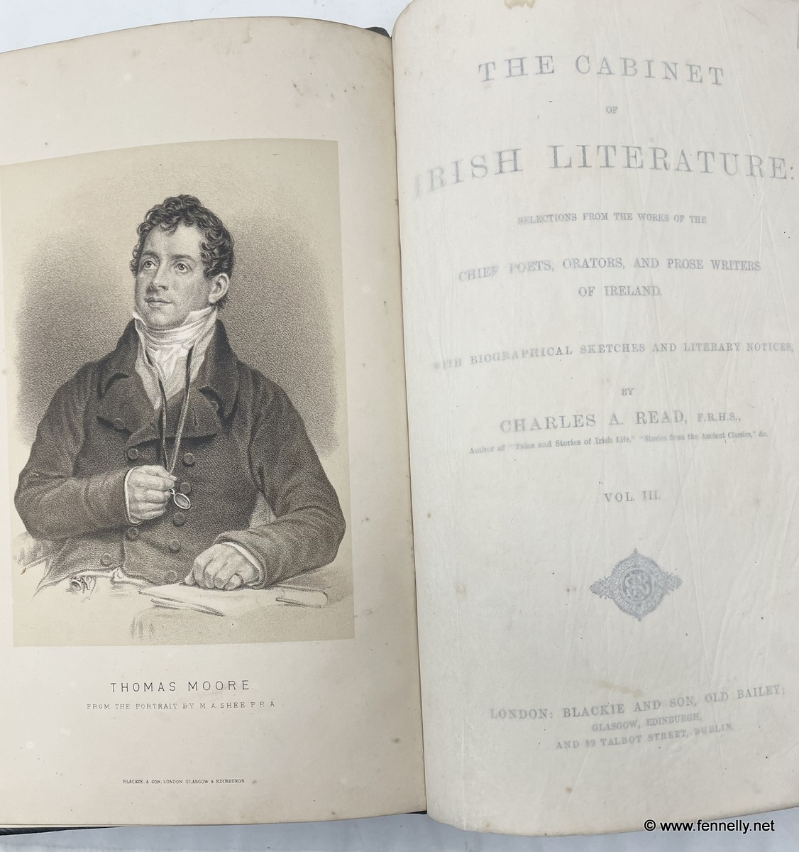 773 The Cabinet of Irish Literature - Blackie and Son 1880 - Image 5