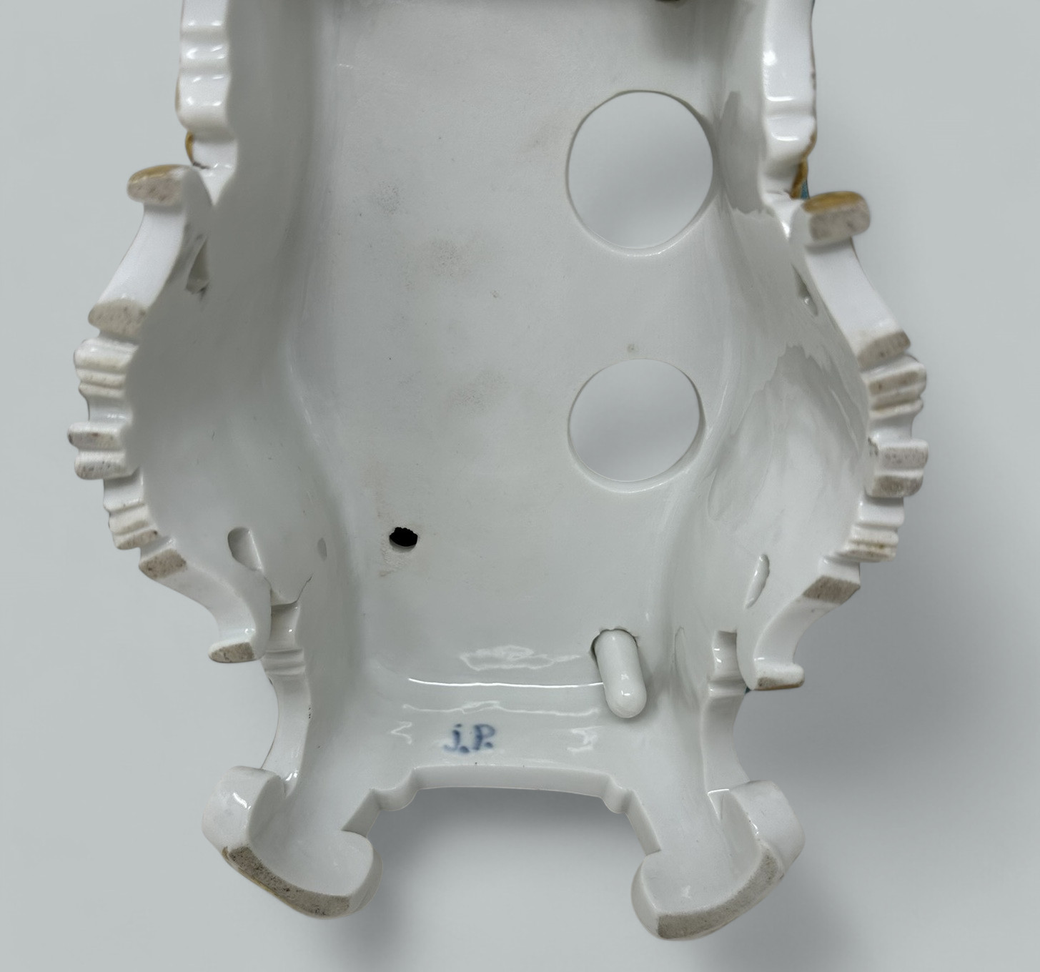 119 Antique French Porcelain Jacob Petite Desk Set Inkstand Provenance Ava Gardner - Image 6