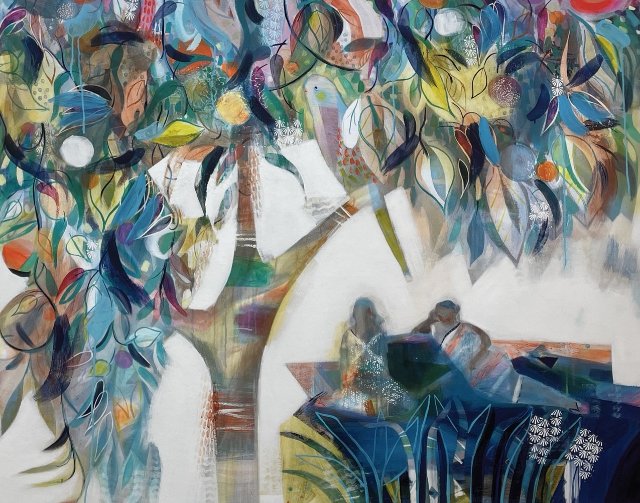 289 Peach Tree - Becky Blair (Signed Limited Edition Giclee On Paper) - Image 2