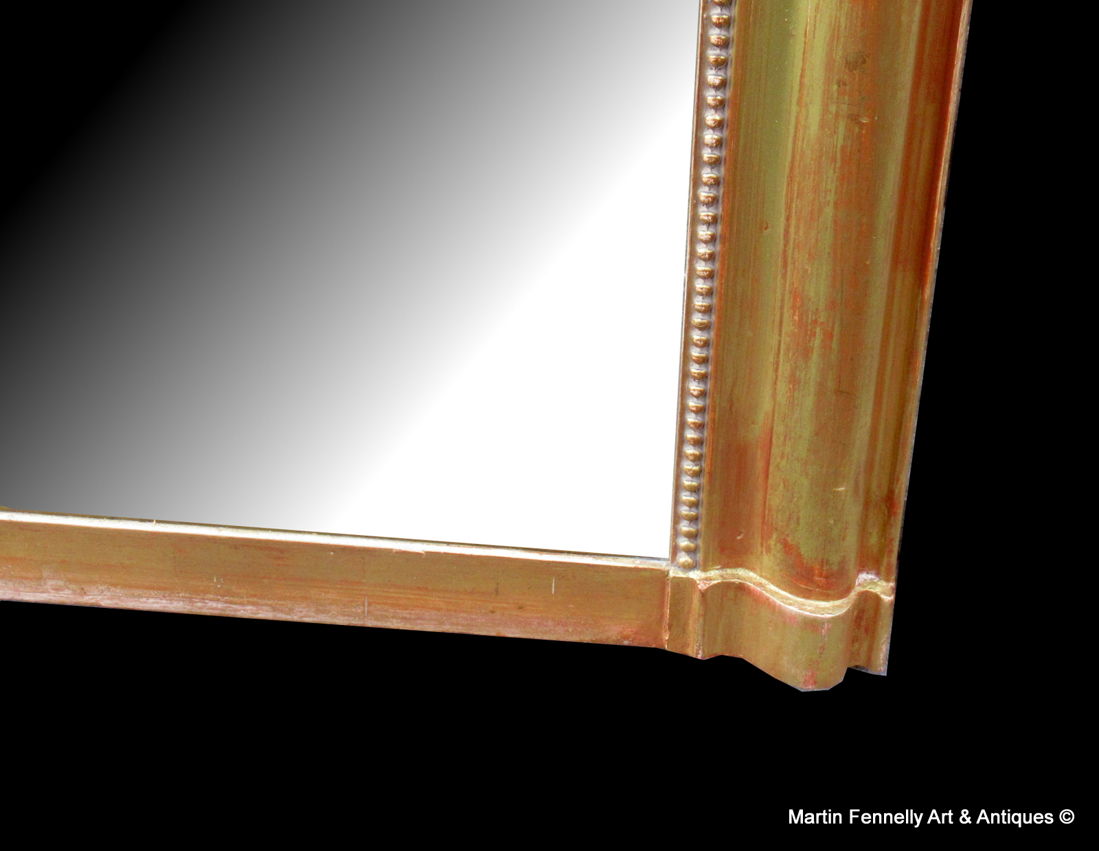 341 Stunning Rare Pair French Mirrors Late 19thCt - Image 3