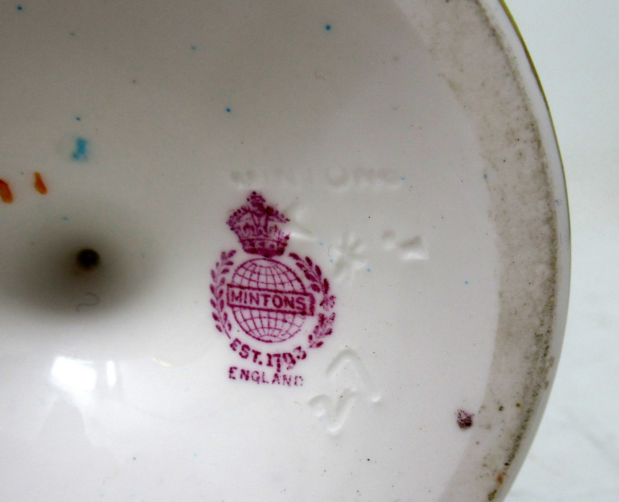 970 Sold Antique Pair Minton Staffordshire Porcelain Vases Centerpieces Birds Turquoise - Image 6