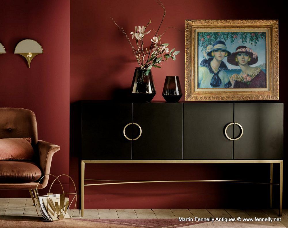 817 Sold Francois Batet (1921-2015) Two Sisters Oil on Canvas - Image 6