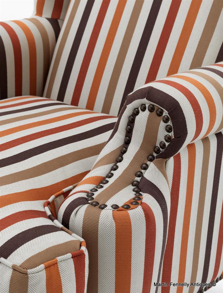 M023 Sold Superb Sinatra Chair - Upholstered and Comfortable - Mid Century - Modern - Image 4