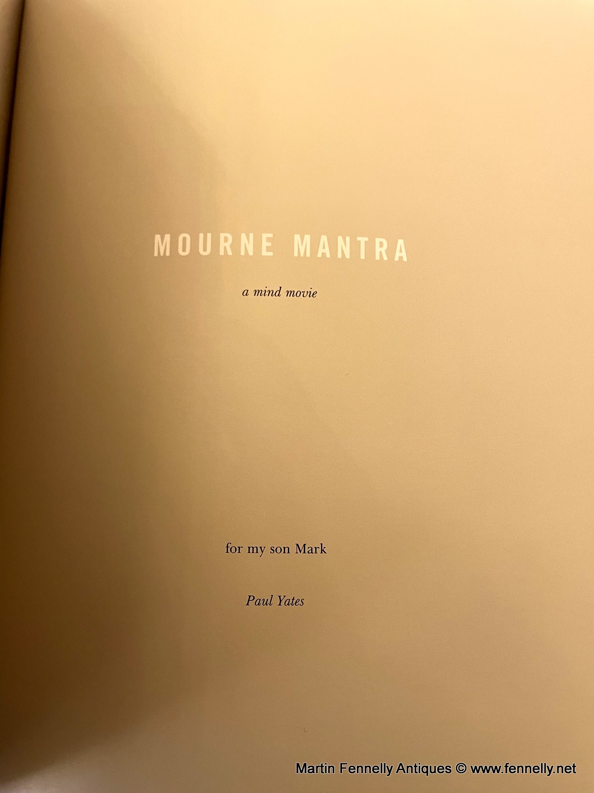 087 Mourne By Basil Blackshaw And Paul Yates - First Edition 2005 - Image 3