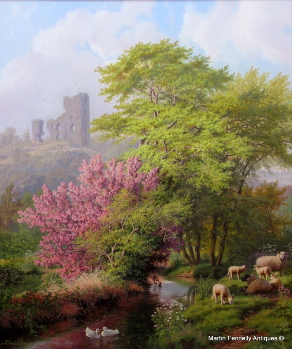 302 Sold Daniel Van der Putten - Castle Barrett - Co. Cork - Oil Painting on Panel